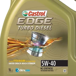 CASTROL 5 L EDGE Turbo Diesel 5W-40 1535BD -Chemie Geschäft 2793228