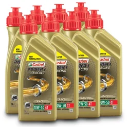 CASTROL 8x 1 L POWER1 Racing 4T 10W-50 14E94F