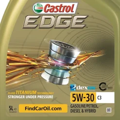 CASTROL 5 L EDGE FLUID TITANIUM 5W-30 C3 1552FD -Chemie Geschäft 2876734