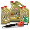 CASTROL 9 L EDGE FLUID TITANIUM 5W-30 C3 + Ölw.-Anhänger+ Einfülltrichter 1552FD