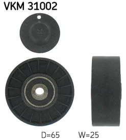 SKF Umlenk-/Führungsrolle, Keilrippenriemen VKM31002
