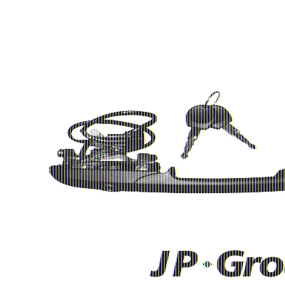 JP GROUP Türgriff Vorne 1187101170 1 JP GROUP Türgriff Vorne 1187101170