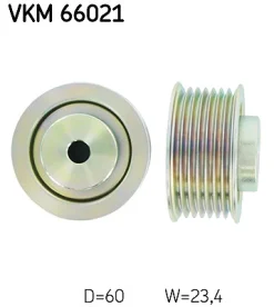 SKF Umlenk-/Führungsrolle, Keilrippenriemen VKM66021