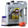 LIQUI MOLY 10 L Top Tec 4100 5W-40 + Ölw.-Anhänger + Trichter 3701