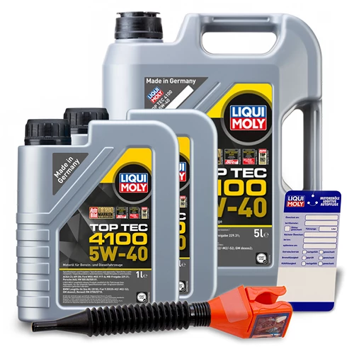 LIQUI MOLY 7 L Top Tec 4100 5W-40 + Ölwechsel-Anhänger 10804131 1 LIQUI MOLY 7 L Top Tec 4100 5W-40 + Ölwechsel-Anhänger 10804131