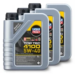 LIQUI MOLY 3x 1 L Top Tec 4100 5W-40 3700