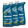 MANNOL 3x 1 L Universal 15W-40 Motoröl MN7405-1