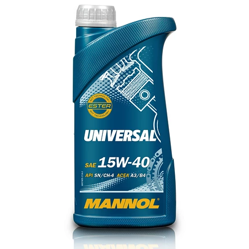 MANNOL 3x 1 L Universal 15W-40 Motoröl MN7405-1 2 MANNOL 3x 1 L Universal 15W-40 Motoröl MN7405-1 – Bild 2