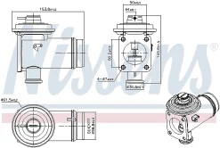NISSENS AGR-Ventil 98352