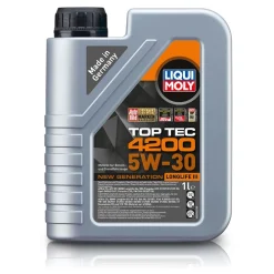 LIQUI MOLY 6 L Top Tec 4200 5W-30 + Ölwechsel-Anhänger 10802808 -Chemie Geschäft 3537196