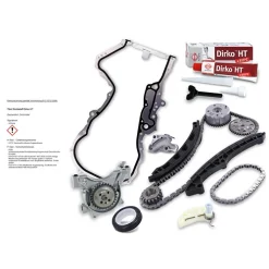 BESTPRICE Steuerkettensatz + Ölpumpe 40197380