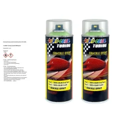 Dupli-Color DUPLI COLOR 2x 400ml Tuning Crackle Effekt Grün 466458