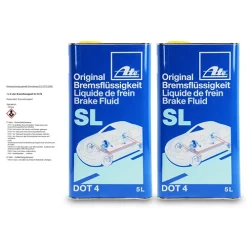 ATE 2 X 5 Liter Bremsflüssigkeit SL DOT4 03.9901-5803.2