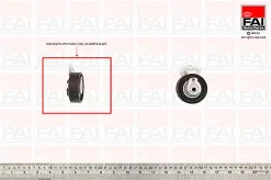 FAI AutoParts Spannrolle, Zahnriemen T9357