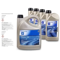 OPEL 9 L 5W-30 Dexos2 10801032