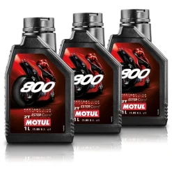 MOTUL 3x 1 L 800 2T Factory Line Road Racing Motoröl 110085