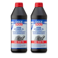 LIQUI MOLY 2x 1 L Hypoid-Getriebeöl (GL4/5) TDL SAE 80W-90 20645