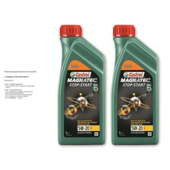 CASTROL 2x 1 L Magnatec STOP-START 5W-20 E 15CC53