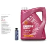MANNOL 5 L Energy Combi LL 5W-30+250 Ml Oil Leak Stop Ölverlust Stop 40643286