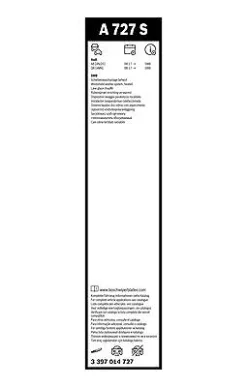 BOSCH Wischblatt 3397014727 -Chemie Geschäft 3998570