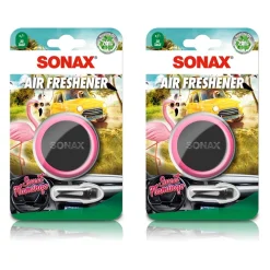SONAX 5 L ScheibenReiniger + 2x Lufterfrischer Sweet Flamingo 40698366 -Chemie Geschäft 4113557