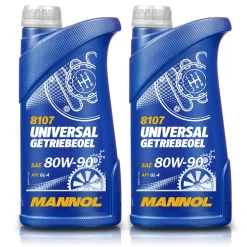 MANNOL 2x 1 L Universal Getriebeöl 80W-90 API GL-4 MN8107-1