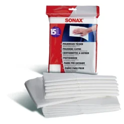 SONAX 1x 75ml SchleifPaste+Vlies+LackReiniger+Polish&Wax 10820103 -Chemie Geschäft 4170291