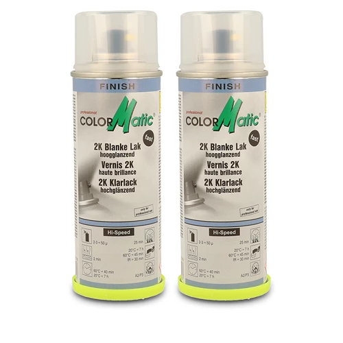 ColorMatic 2x 200ml 2K Klarlack Mit Härter 187216 2 ColorMatic 2x 200ml 2K Klarlack Mit Härter 187216 – Bild 2