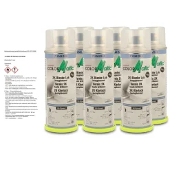 ColorMatic 6x200ml 2K Klarlack Mit Härter 187216