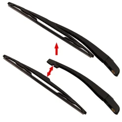 BESTPRICE Wischarm + Wischerblatt Hinten 31479020 -Chemie Geschäft 709163 31129422 2 jpg