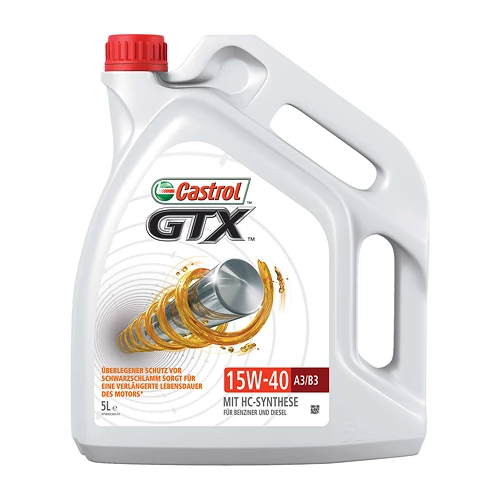 CASTROL 5 L GTX 15W-40 A3/B3 14C19F 1 CASTROL 5 L GTX 15W-40 A3/B3 14C19F