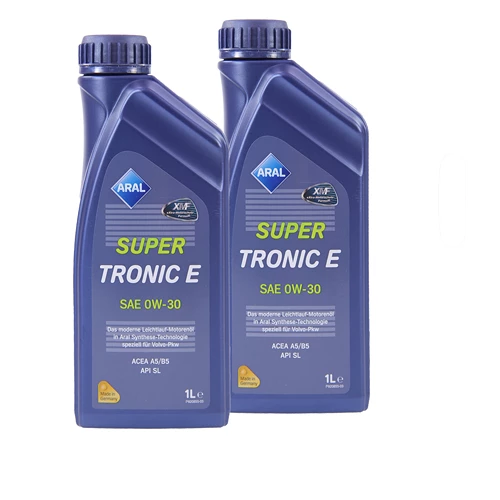 ARAL 2x 1 L SuperTronic E 0W-30 14F802 1 ARAL 2x 1 L SuperTronic E 0W-30 14F802