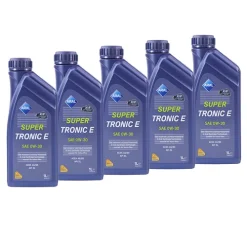 ARAL 5x 1 L SuperTronic E 0W-30 14F802