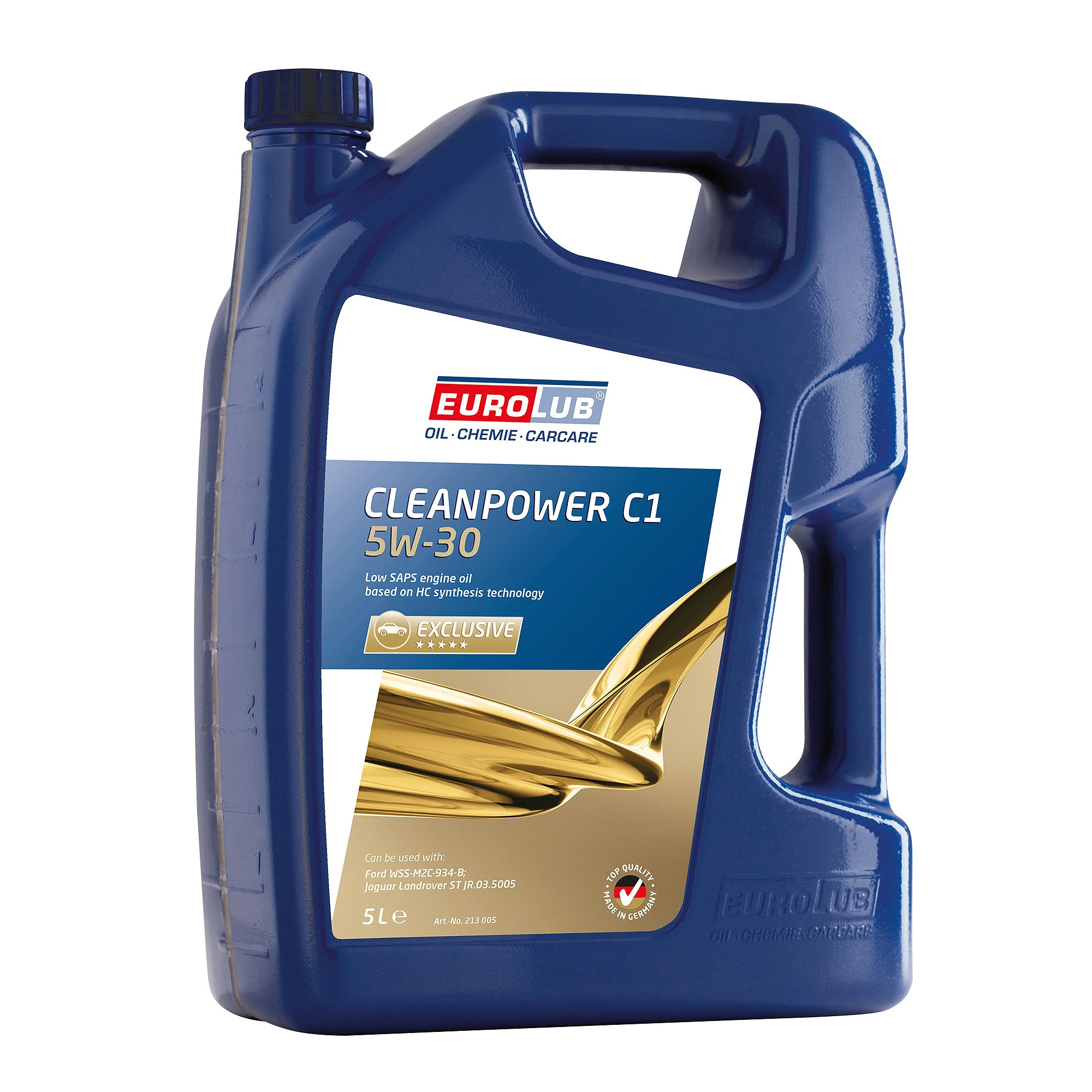 EUROLUB 5 L CLEANPOWER C1 SAE 5W/30 213005 1 EUROLUB 5 L CLEANPOWER C1 SAE 5W/30 213005
