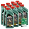 CASTROL 12x 1 L Magnatec Stop-Start 5W-30 C2+Ölw.-Anhänger 1599DA