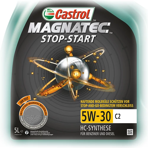 CASTROL 6 L Magnatec Stop-Start 5W-30 C2 + Ölw.-Anhänger 10802545 2 CASTROL 6 L Magnatec Stop-Start 5W-30 C2 + Ölw.-Anhänger 10802545 – Bild 2