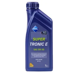 ARAL 6x 1 L SuperTronic E 0W-30 + Ölwechsel-Anhänger 14F802 -Chemie Geschäft 840774 10803410 1 jpg