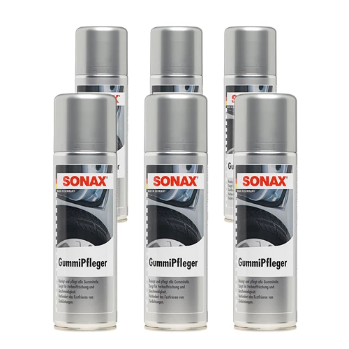 SONAX 6x 300ml GummiPfleger 03402000 2 SONAX 6x 300ml GummiPfleger 03402000 – Bild 2
