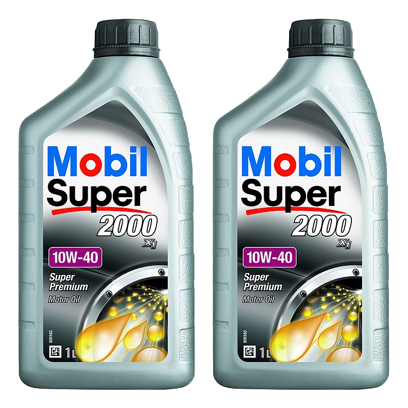 MOBIL 2x 1 L Super 2000 X1 10W-40 MO150562 1 MOBIL 2x 1 L Super 2000 X1 10W-40 MO150562