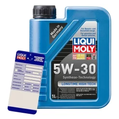 LIQUI MOLY 1 L Longtime High Tech 5W-30 + Ölwechsel-Anhänger 1136