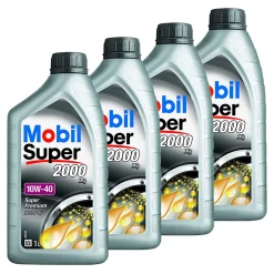 MOBIL 4x 1 L Super 2000 X1 10W-40 MO150562