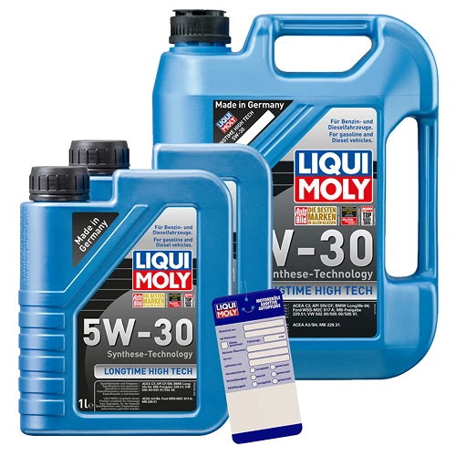 LIQUI MOLY 7 L Longtime High Tech 5W-30 + Ölwechsel-Anhänger 10803882 1 LIQUI MOLY 7 L Longtime High Tech 5W-30 + Ölwechsel-Anhänger 10803882