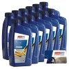 EUROLUB 12x 1 L GT SAE 10W/40 + Ölwechsel-Anhänger 337001