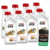 CASTROL 8x 1 L GTX 5W-40 A3/B4 + Ölwechsel-Anhänger 15218E