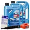LIQUI MOLY 10 L Super Leichtlauf 10W-40 + Ölwechsel-Anhänger 1301
