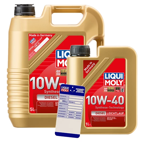 LIQUI MOLY 6 L Diesel Leichtlauf 10W-40 + Ölwechsel-Anhänger 10804517 1 LIQUI MOLY 6 L Diesel Leichtlauf 10W-40 + Ölwechsel-Anhänger 10804517